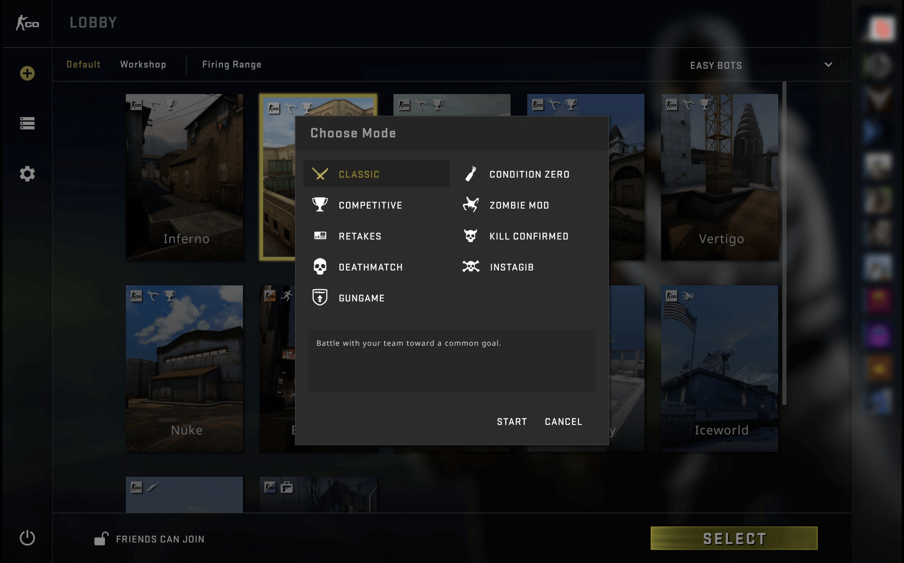 Buy Menu Classic Offensive